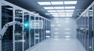 Grafika pokazująca technologię RPA